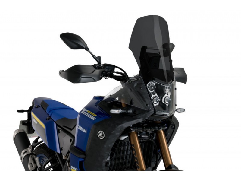 Windscreen PUIG TOURING PLUS 3727F dark smoke