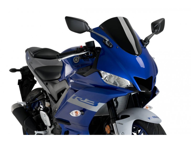 Windscreen PUIG R-RACER 3737N Negru