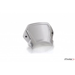 Windshield PUIG FRONTAL PLATE 3701P argintiu aluminium Windshield PUIG FRONTAL PLATE 3701P argintiu aluminium