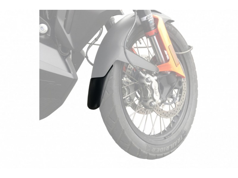Front fender extension PUIG 3682N Negru