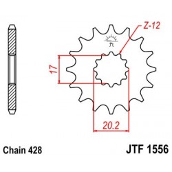 Pinion fata JT JTF 1556-13 13T, 428 Pinion fata JT JTF 1556-13 13T, 428