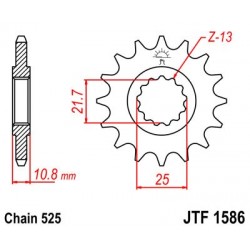 Pinion fata JT JTF 1586-15 15T, 525 Pinion fata JT JTF 1586-15 15T, 525