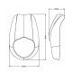 Semifairing CUSTOMACCES ANARCHY CUP0009Z matt black