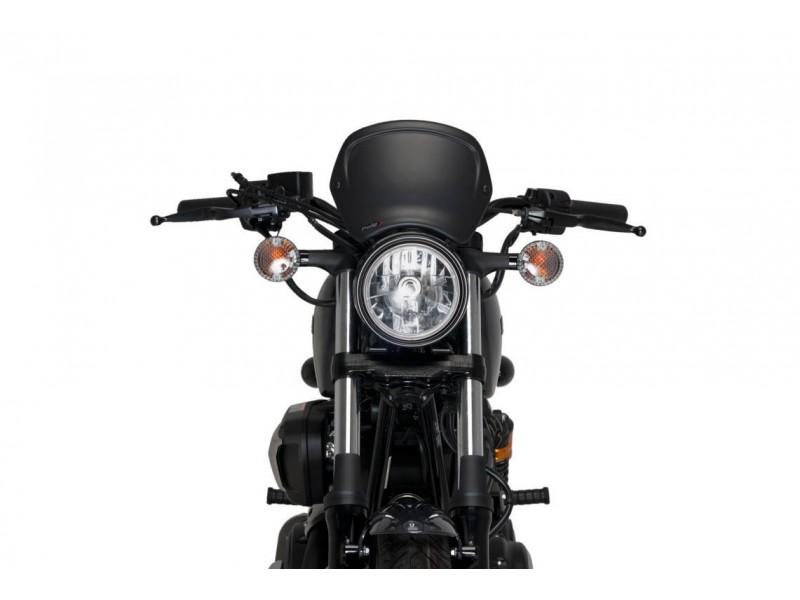 Windshield PUIG FRONTAL PLATE 3812J matt black