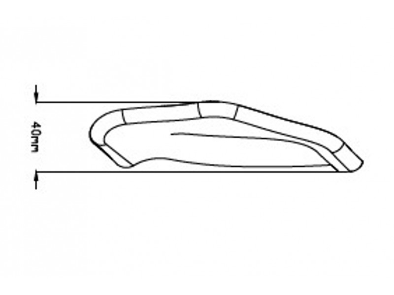 Windshield PUIG FRONTAL PLATE 3812J matt black