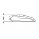 Windshield PUIG FRONTAL PLATE 3812J matt black
