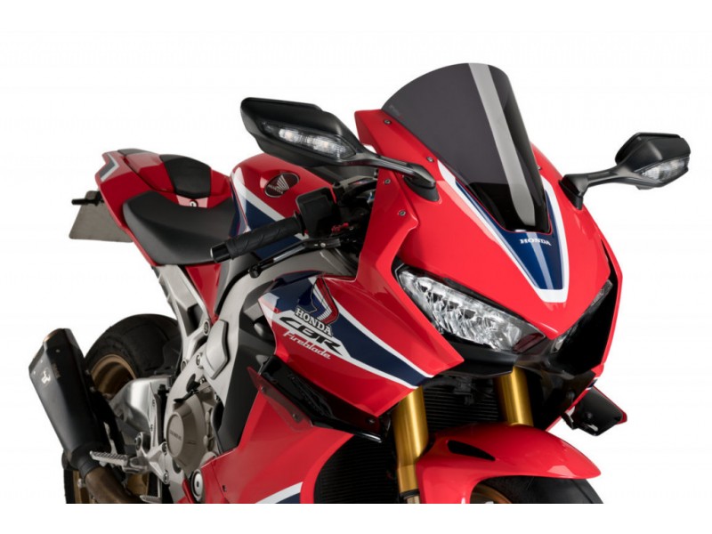 Windscreen PUIG R-RACER 3630F dark smoke