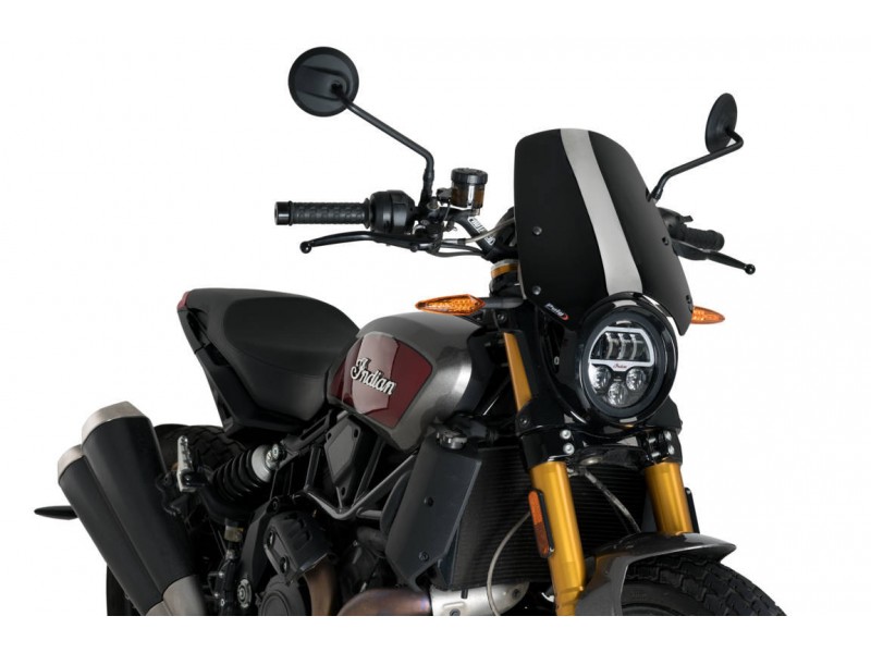 Windshield PUIG NEW. GEN SPORT 3834N Negru