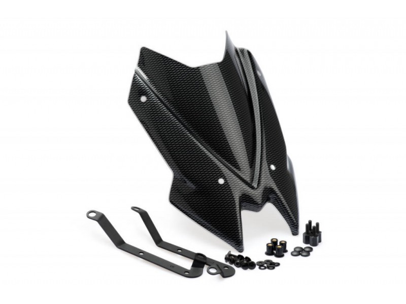 Windshield PUIG NEW. GEN SPORT 3864C carbon look