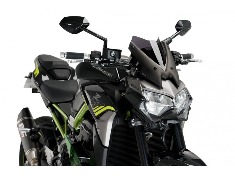Windshield PUIG NEW. GEN SPORT 3840F dark smoke