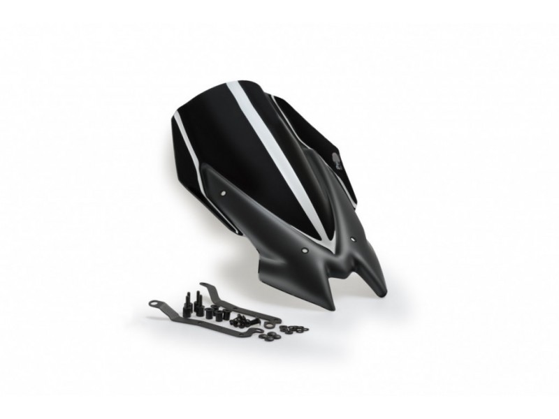 Windshield PUIG NEW. GEN TOURING 3841N Negru