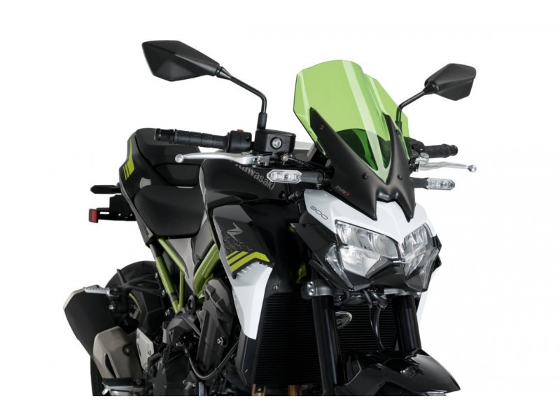 Windshield PUIG NEW. GEN TOURING 3841V verde
