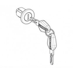 Replacement premium lock & key SHAD 203076R for SH48, SH58x and SH59x Replacement premium lock & key SHAD 203076R for SH48, SH58x and SH59x