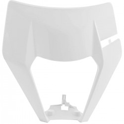 Headlight mask POLISPORT 8668600001 white KTM20 Headlight mask POLISPORT 8668600001 white KTM20