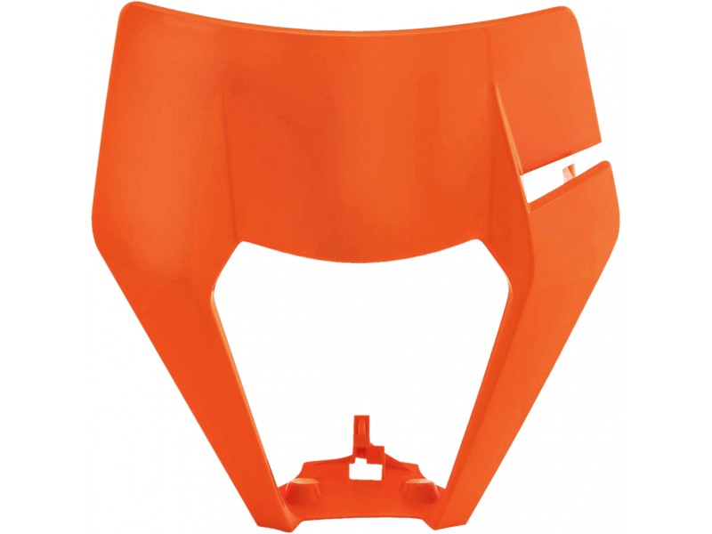 Headlight mask POLISPORT 8668600002 orange KTM16