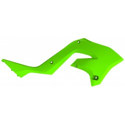Radiator scoops POLISPORT 8425800004 restyling lime green Radiator scoops POLISPORT 8425800004 restyling lime green