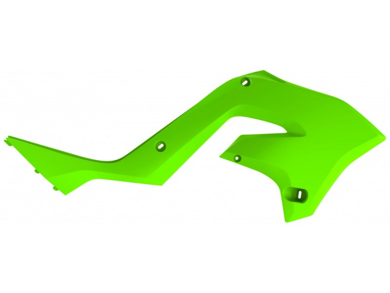 Radiator scoops POLISPORT 8425800004 restyling lime green