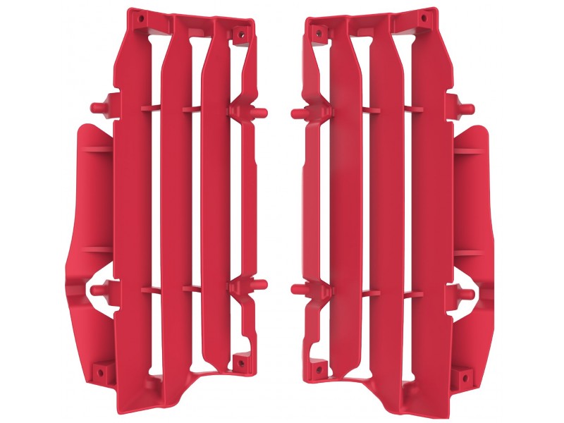 Radiator louvers POLISPORT PERFORMANCE 8473600002 Rosu