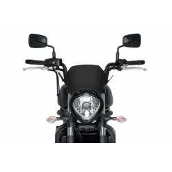 Windshield PUIG FRONTAL PLATE 3592N Negru aluminium Windshield PUIG FRONTAL PLATE 3592N Negru aluminium