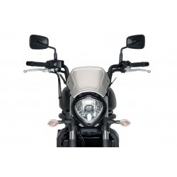 Windshield PUIG FRONTAL PLATE 3592P argintiu aluminium Windshield PUIG FRONTAL PLATE 3592P argintiu aluminium
