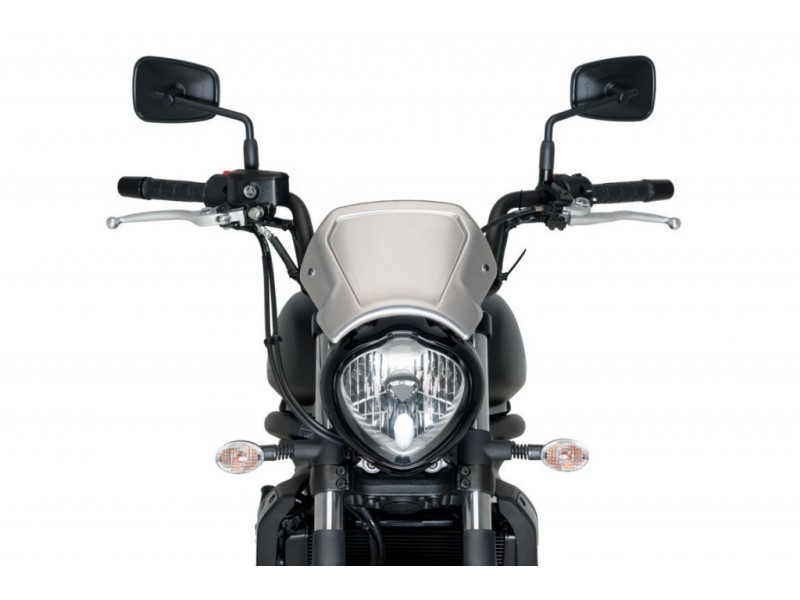 Windshield PUIG FRONTAL PLATE 3592P argintiu aluminium