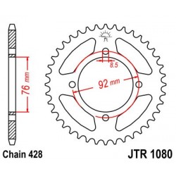 Foaie spate JT JTR 1080-39 39T, 428 Foaie spate JT JTR 1080-39 39T, 428
