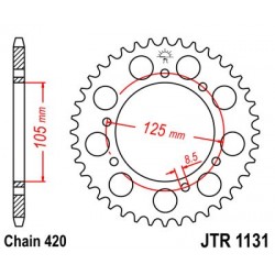 Foaie spate JT JTR 1131-65 65T, 420 Foaie spate JT JTR 1131-65 65T, 420