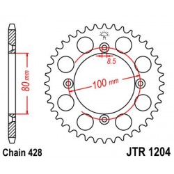 Foaie spate JT JTR 1204-46 46T, 428 Foaie spate JT JTR 1204-46 46T, 428