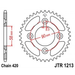 Foaie spate JT JTR 1213-37 37T, 420 Foaie spate JT JTR 1213-37 37T, 420