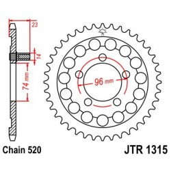 Foaie spate JT JTR 1315-40 40T, 520 Foaie spate JT JTR 1315-40 40T, 520