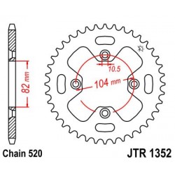 Foaie spate JT JTR 1352-40 40T, 520 Foaie spate JT JTR 1352-40 40T, 520