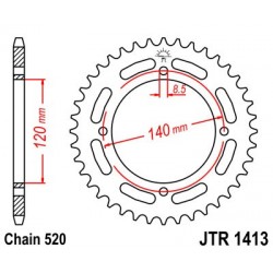 Foaie spate JT JTR 1413-39 39T, 520 Foaie spate JT JTR 1413-39 39T, 520