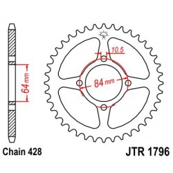 Foaie spate JT JTR 1796-49 49T, 428 Foaie spate JT JTR 1796-49 49T, 428