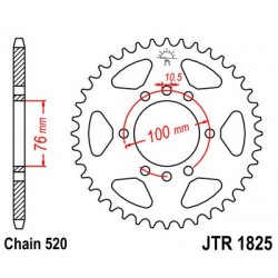 Foaie spate JT JTR 1825-41 41T, 520 Foaie spate JT JTR 1825-41 41T, 520