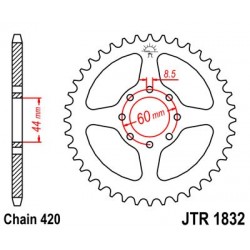 Foaie spate JT JTR 1832-52 52T, 420 Foaie spate JT JTR 1832-52 52T, 420