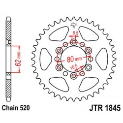 Foaie spate JT JTR 1845-37 37T, 520 Foaie spate JT JTR 1845-37 37T, 520