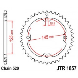 Foaie spate JT JTR 1857-40 40T, 520 Foaie spate JT JTR 1857-40 40T, 520