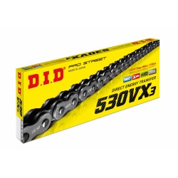 Lant VX series X-Ring D.I.D Chain 530VX3 116 zale auriu/negru Lant VX series X-Ring D.I.D Chain 530VX3 116 zale auriu/negru