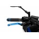 Brake lever without adapter PUIG 3.0 110AP foldable albastru/argintiu