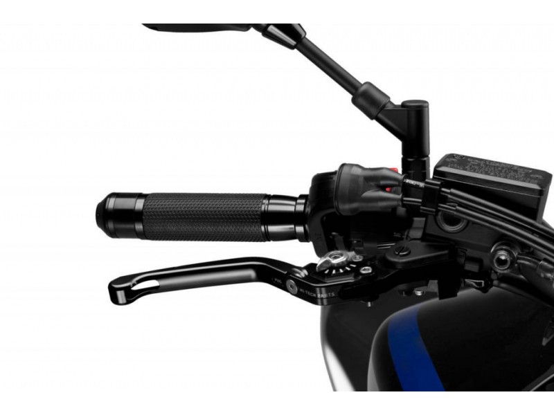 Brake lever without adapter PUIG 3.0 110NP foldable black/silver