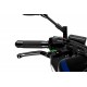 Brake lever without adapter PUIG 3.0 110NV foldable negru/verde