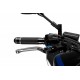 Brake lever without adapter PUIG 3.0 110PA foldable silver/blue