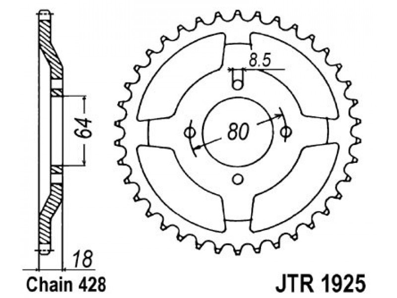 Foaie spate JT JTR 1925-51 51T, 428