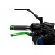 Brake lever without adapter PUIG 3.0 110VP foldable green/silver