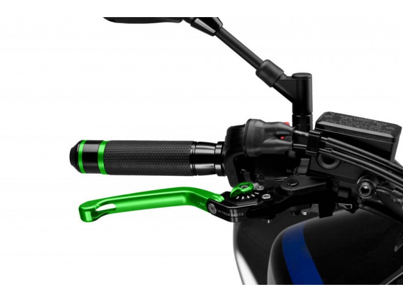 Brake lever without adapter PUIG 3.0 110VV foldable green/green