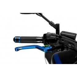Brake lever without adapter PUIG 3.0 120AV lung blue/green Brake lever without adapter PUIG 3.0 120AV lung blue/green