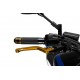 Brake lever without adapter PUIG 3.0 120OA lung gold/blue