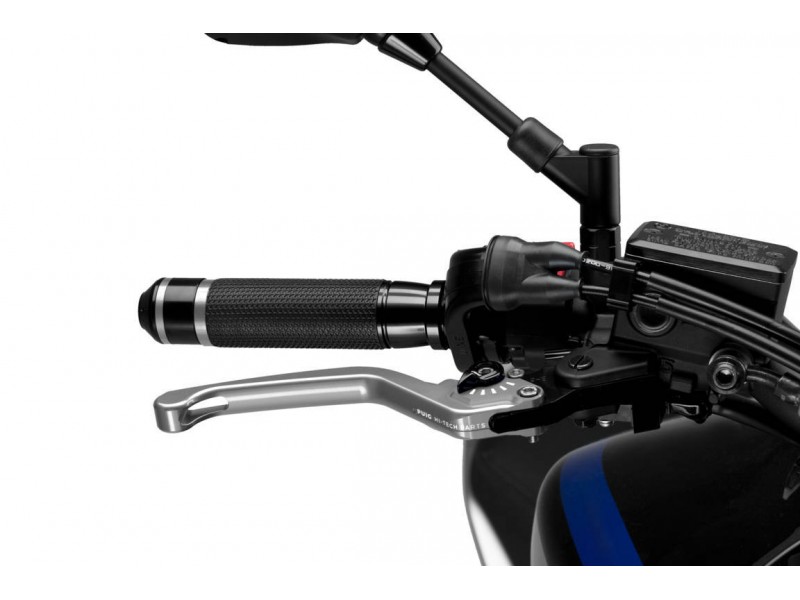 Brake lever without adapter PUIG 3.0 120PN lung silver/black