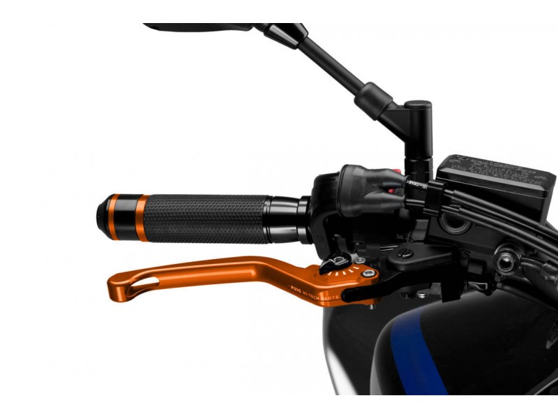 Brake lever without adapter PUIG 3.0 120TN lung orange/black
