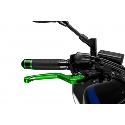 Brake lever without adapter PUIG 3.0 120VN lung green/black Brake lever without adapter PUIG 3.0 120VN lung green/black
